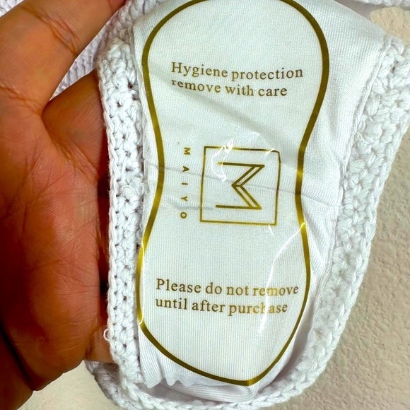 Maiyo Lili Crocheted 2 Piece Swimsuit XL NWOT - Picture 11 of 13